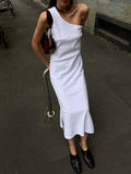 Monospalla linen dress