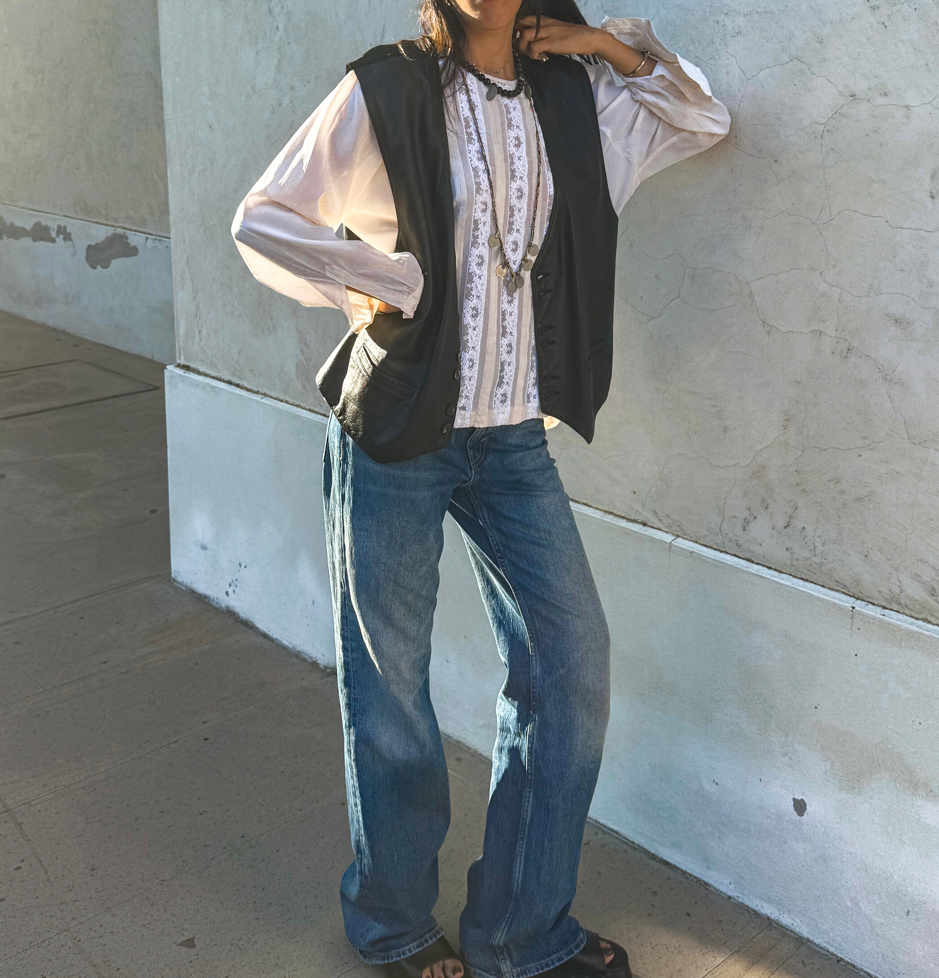 Silk n lace vintage  blusa