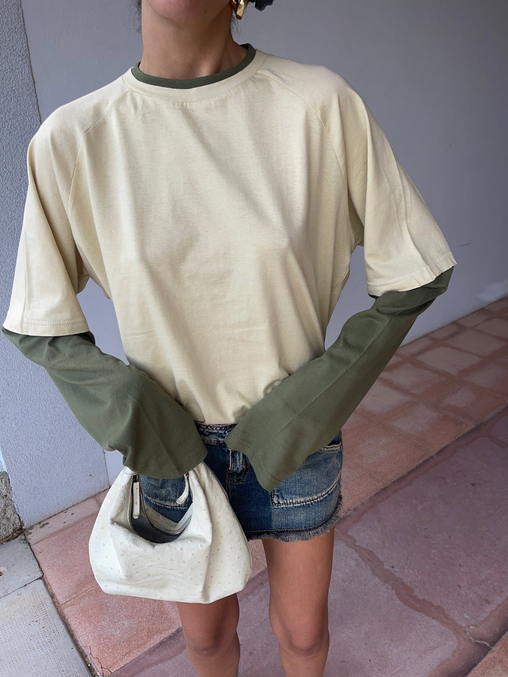 Layered t shirt
