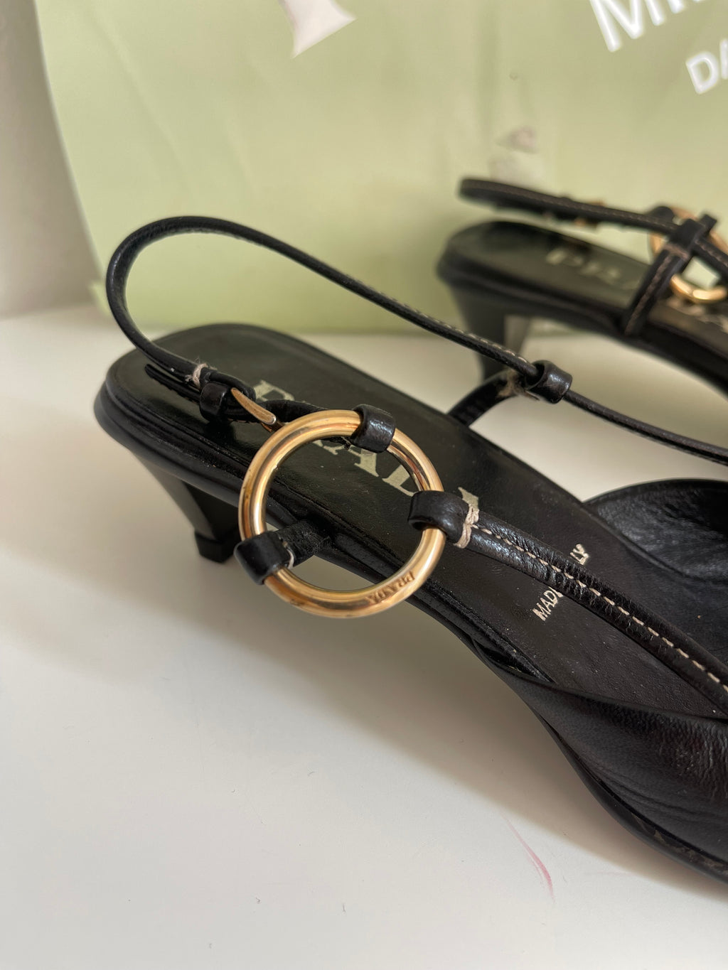 Prada vintage slingback