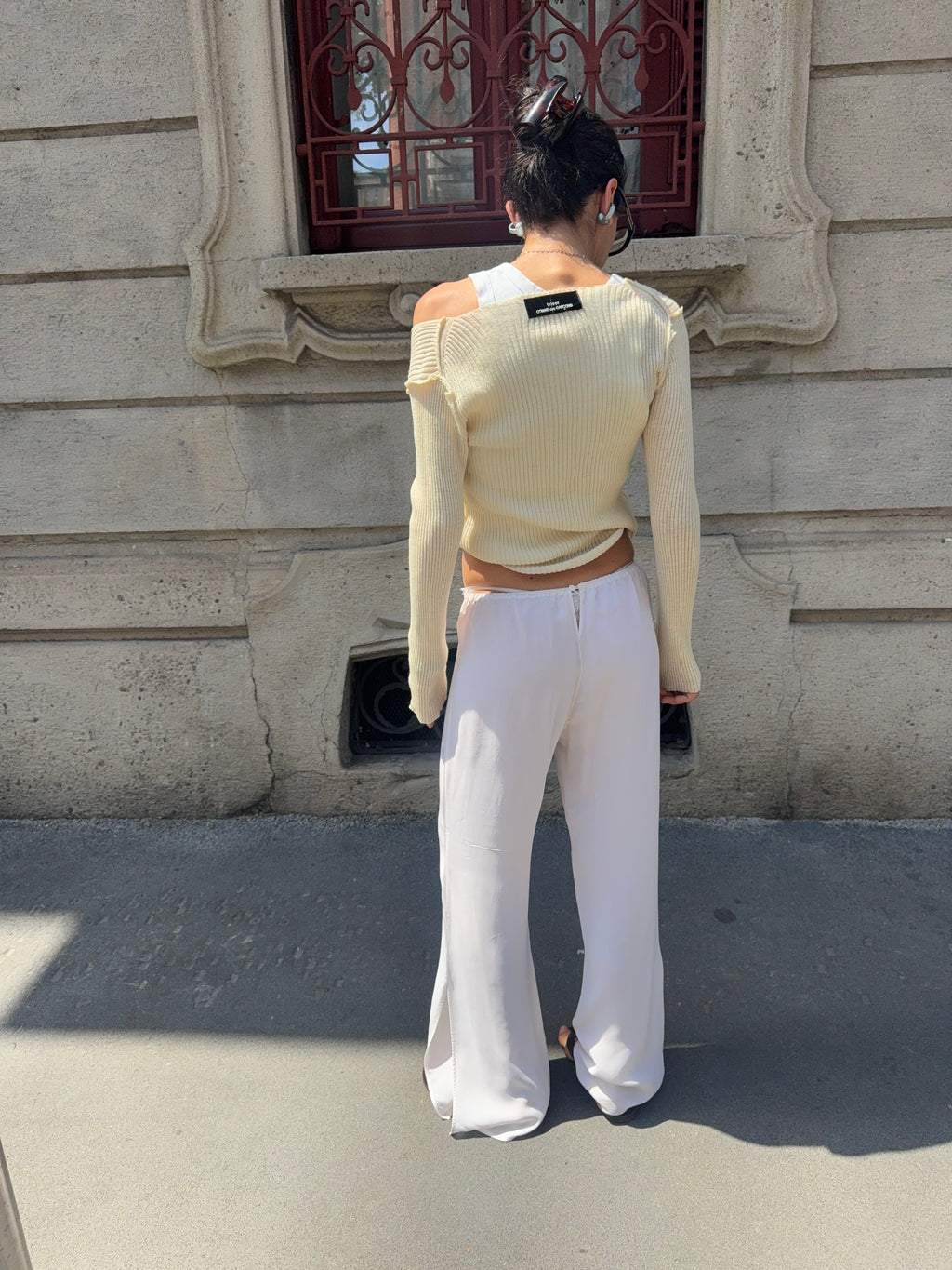100% silk pants