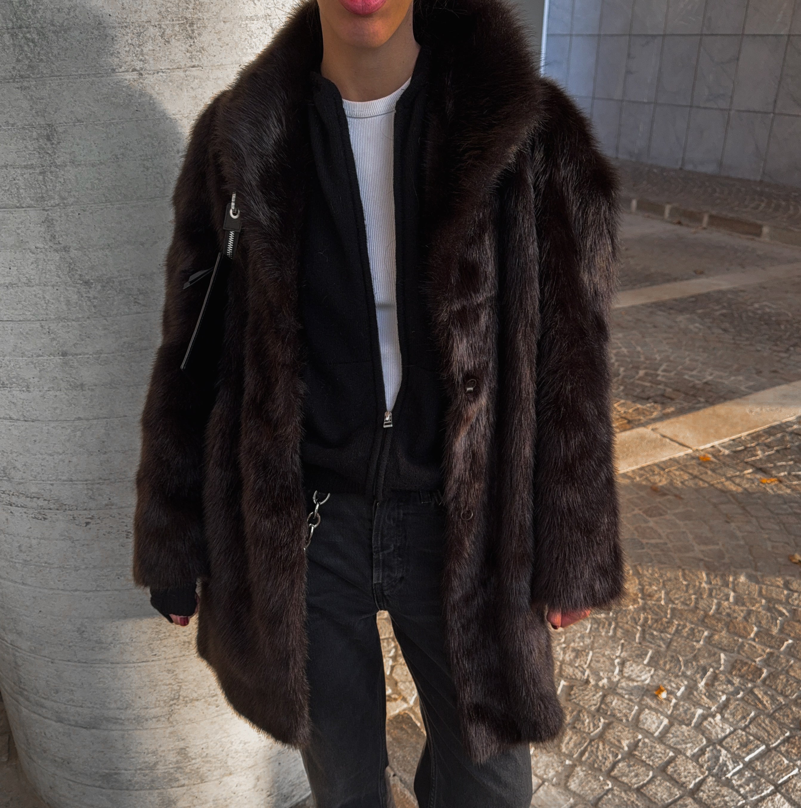 Faux fur vintage