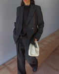 Gessato suit