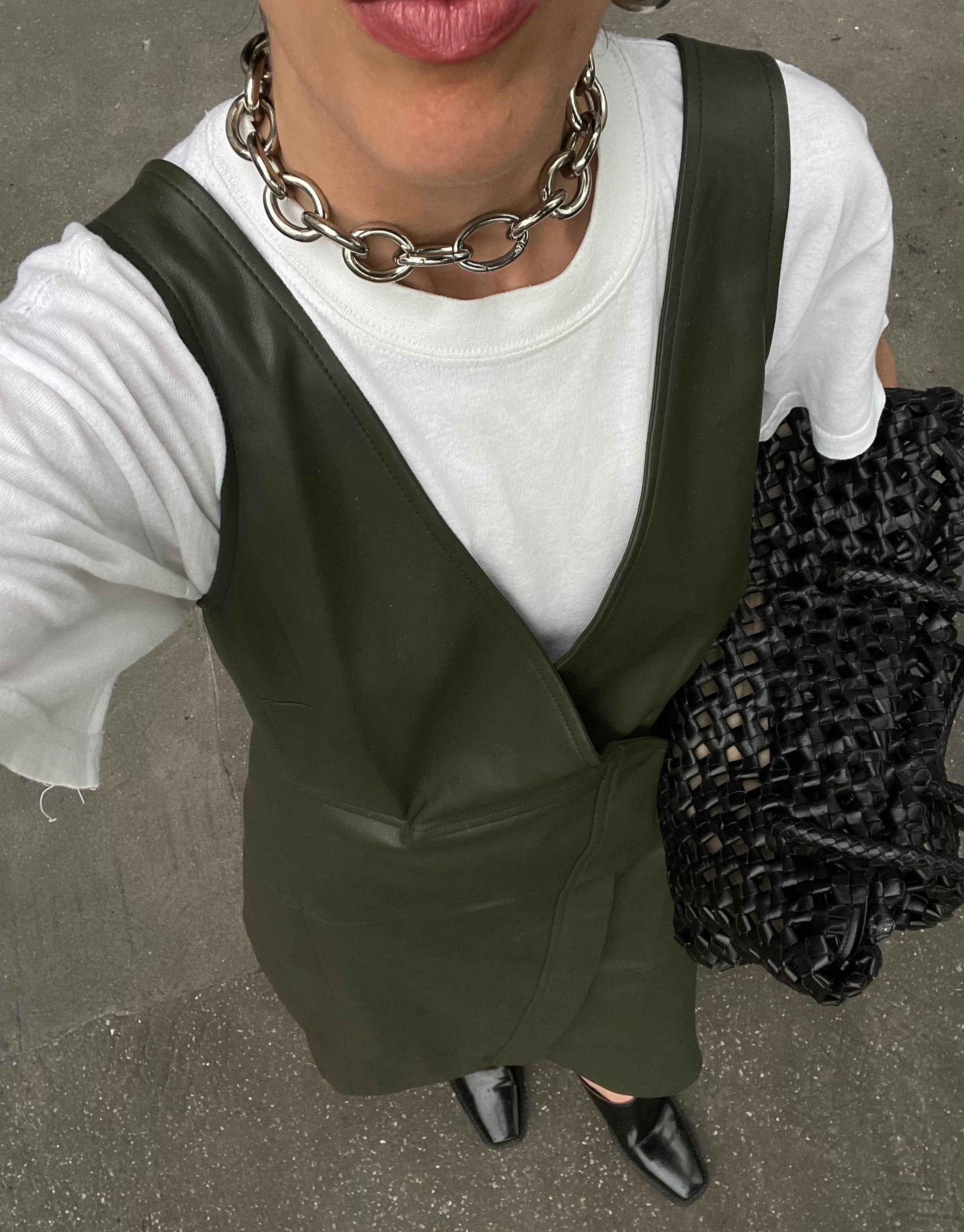 Green dress liviana conti
