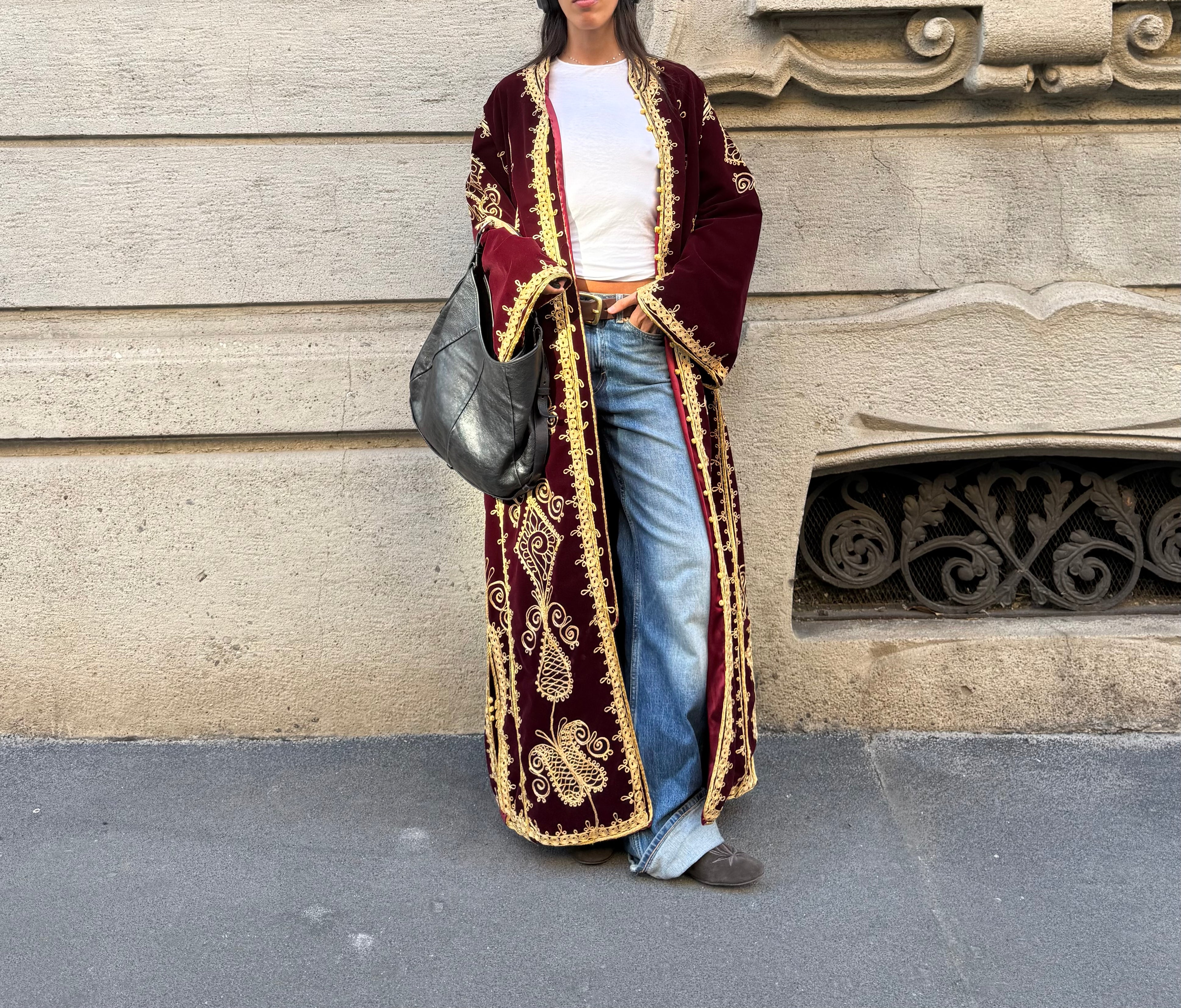 Radical chic queen coat