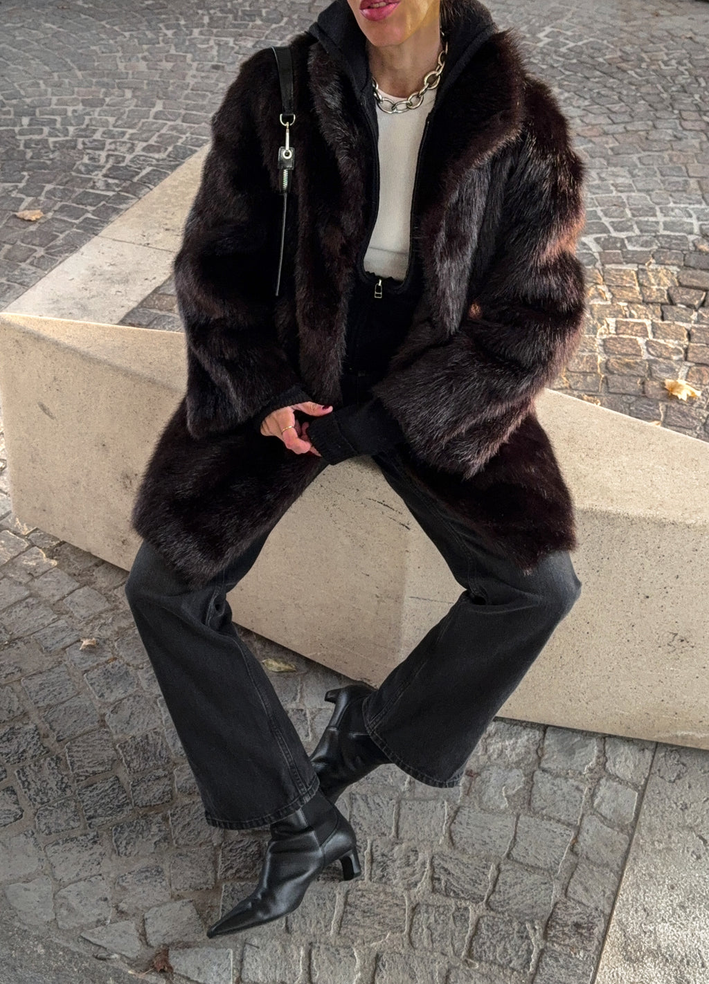 Faux fur vintage