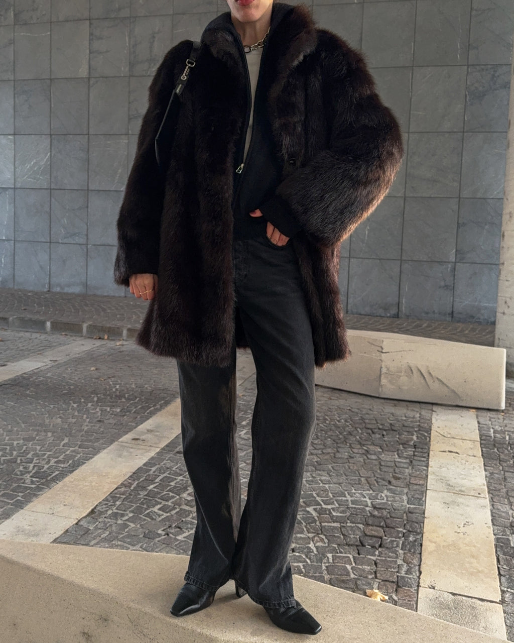 Faux fur vintage