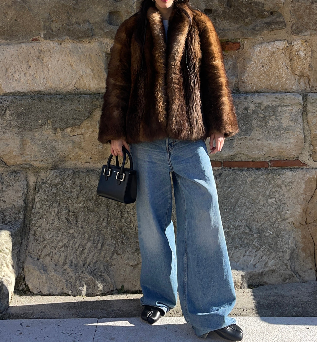 Vintage “ reworked” fur