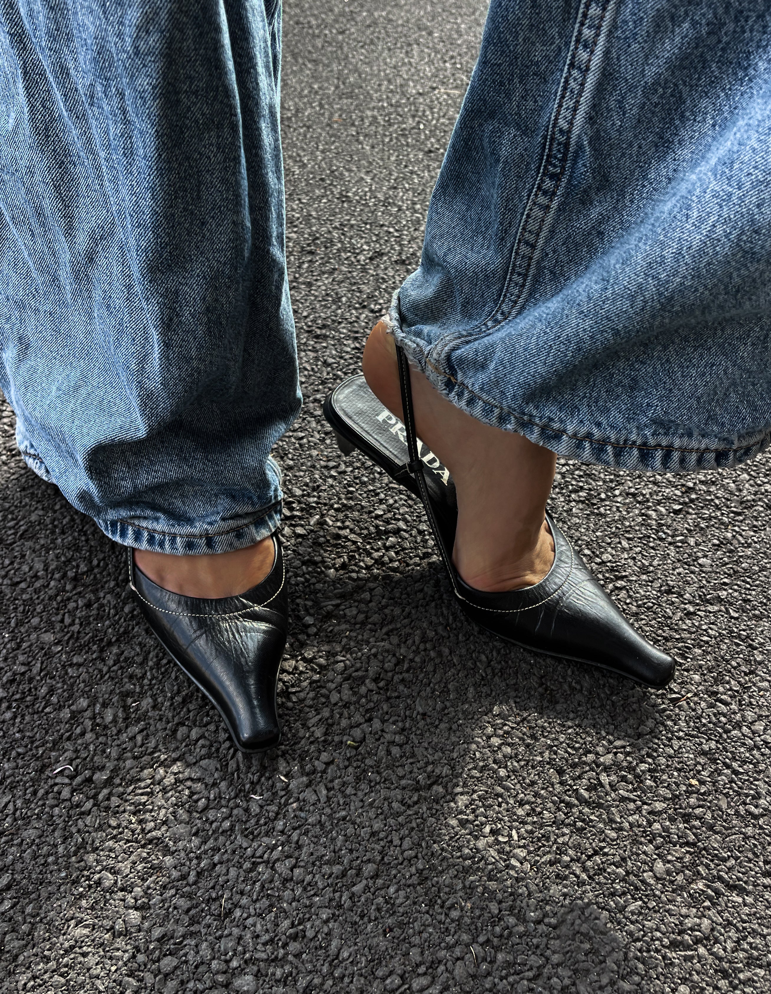 Prada vintage slingback