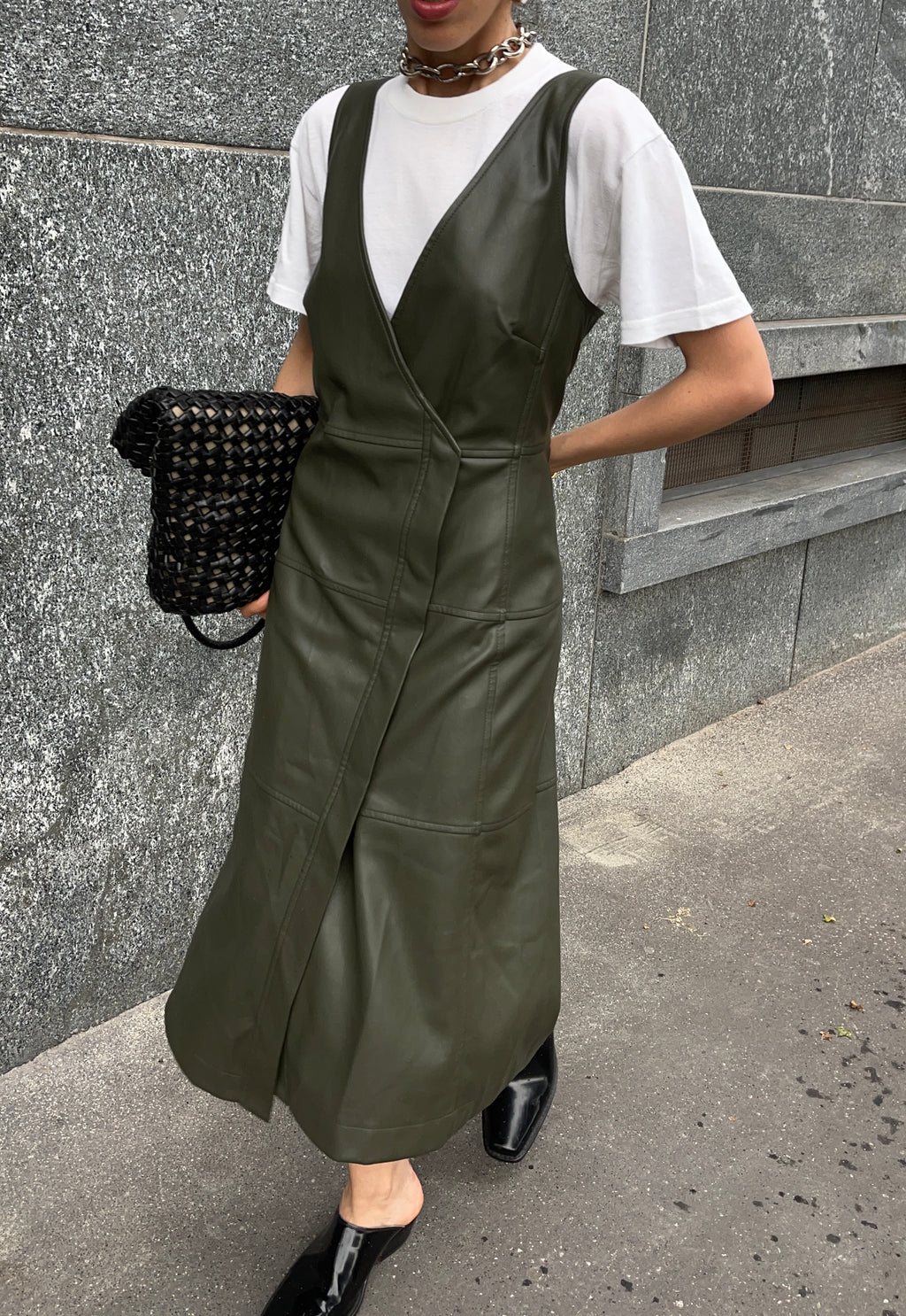 Green dress liviana conti