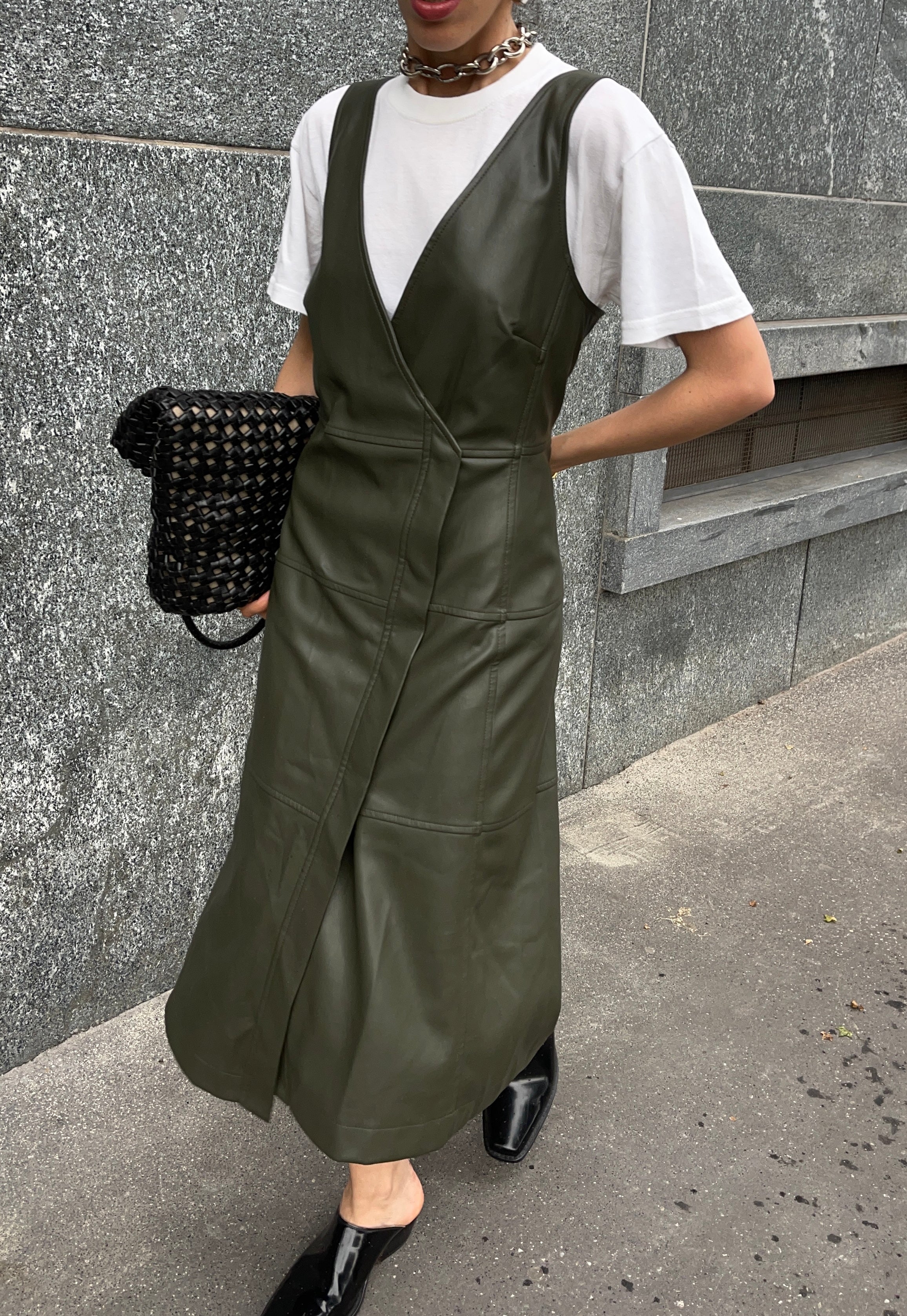Green dress liviana conti