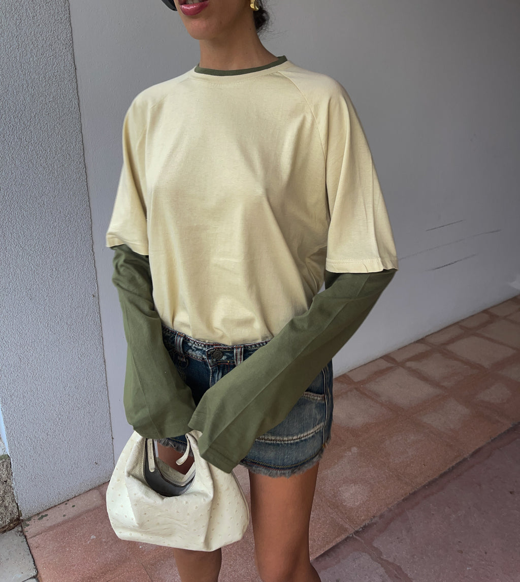 Layered t shirt