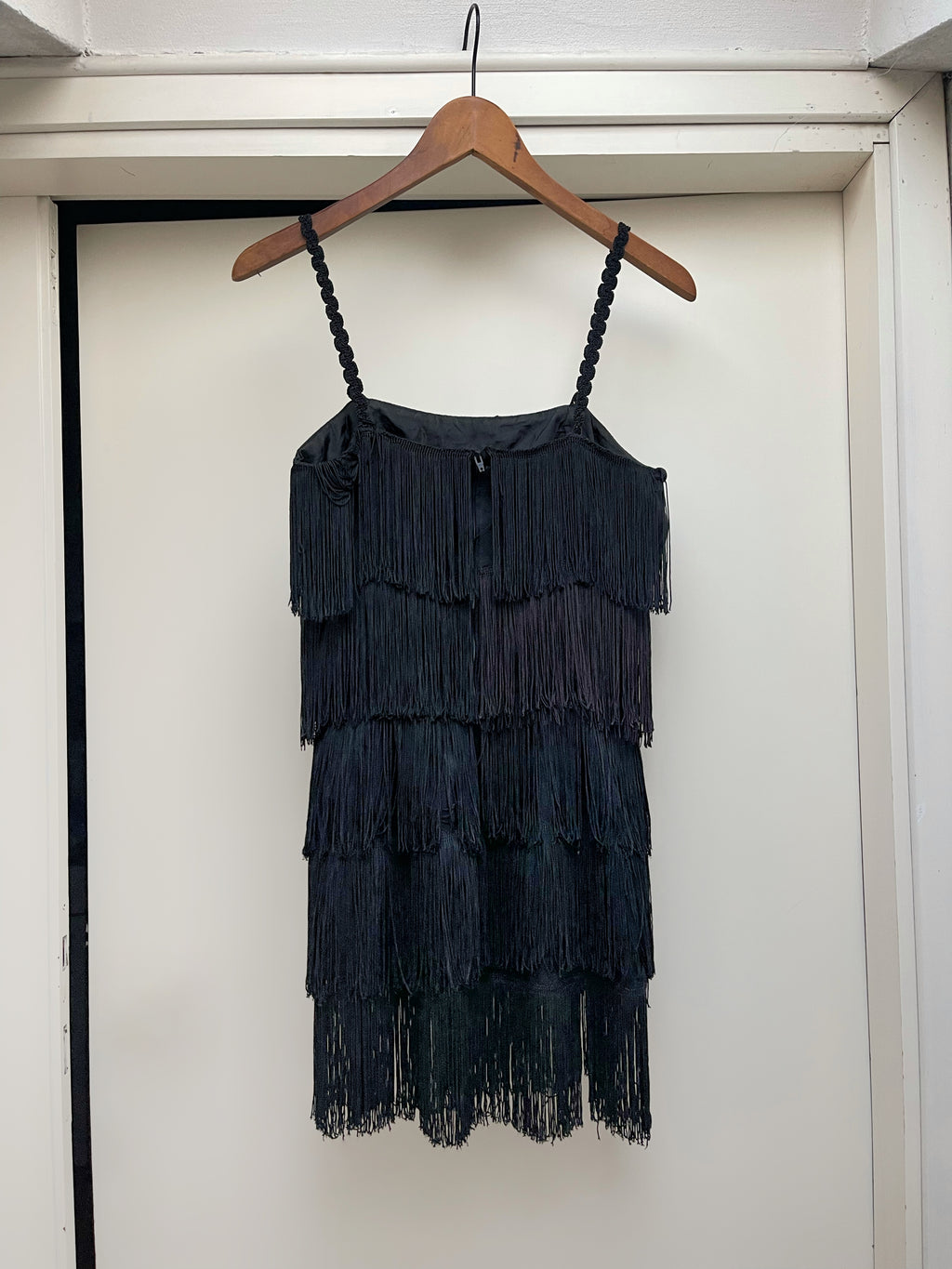 Fringed vintage dress
