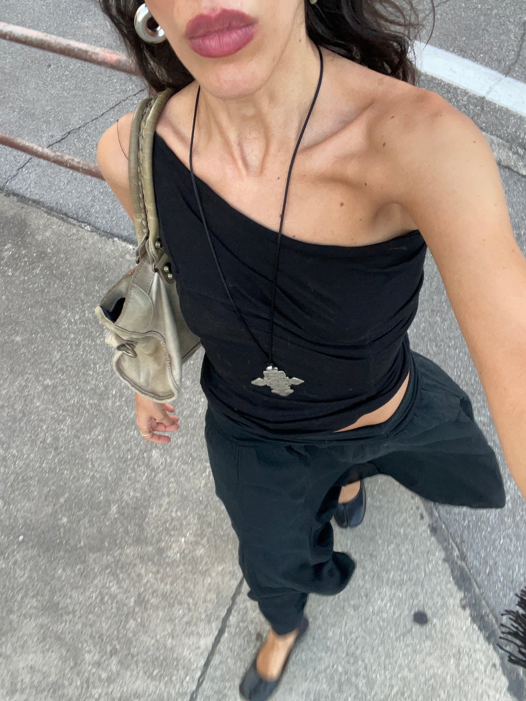 Y2k balck skirt