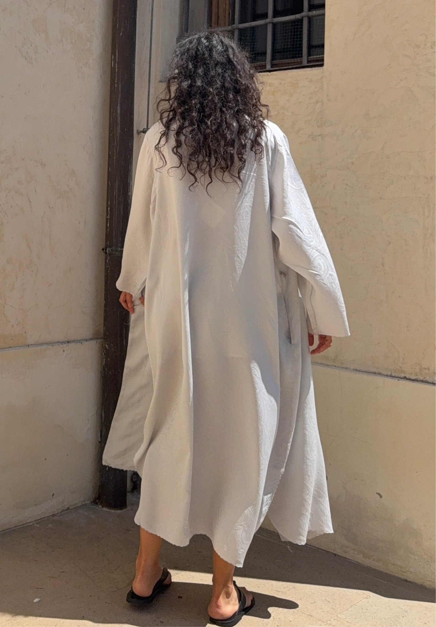 100 silk vestaglia