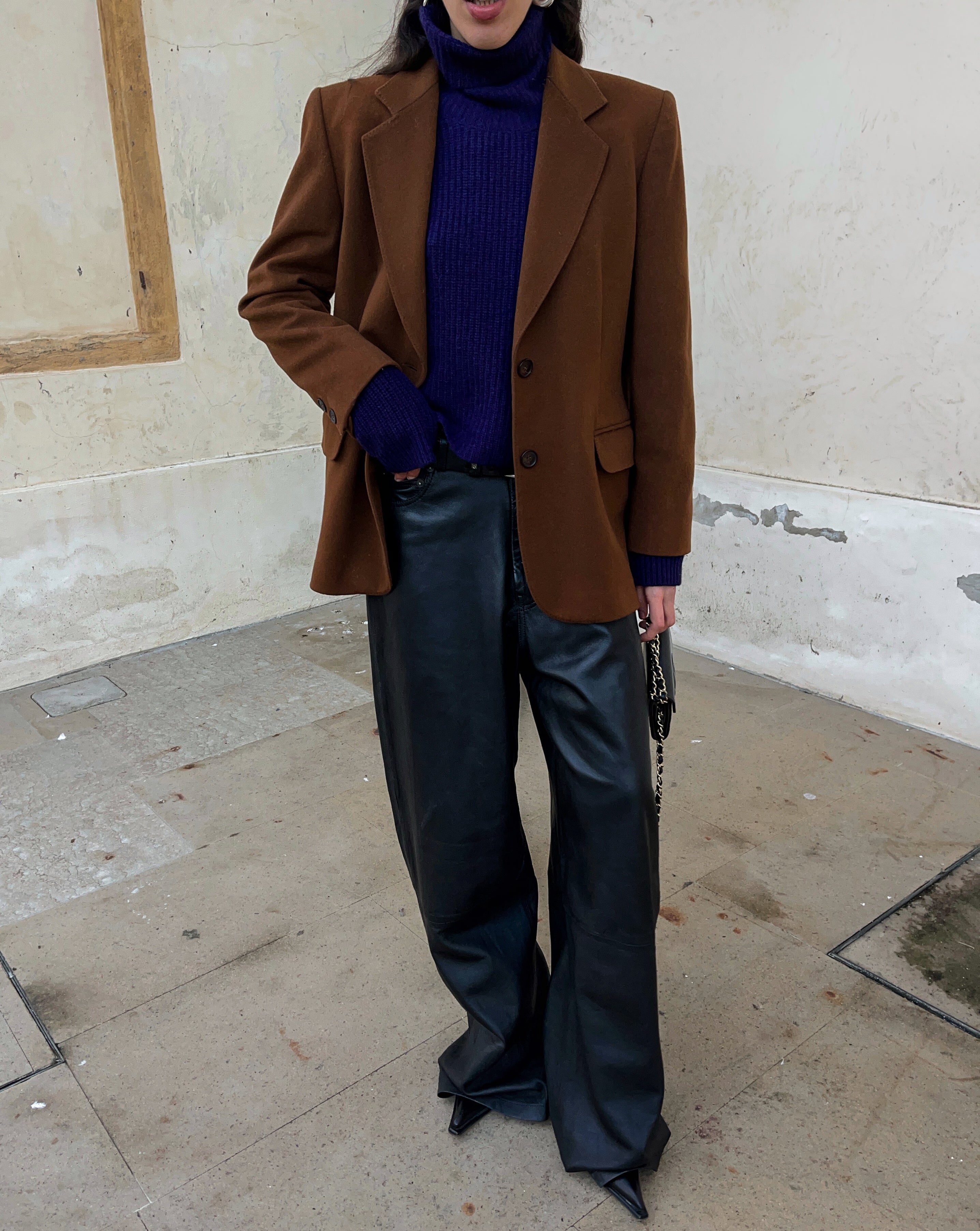 Tobacco blazer