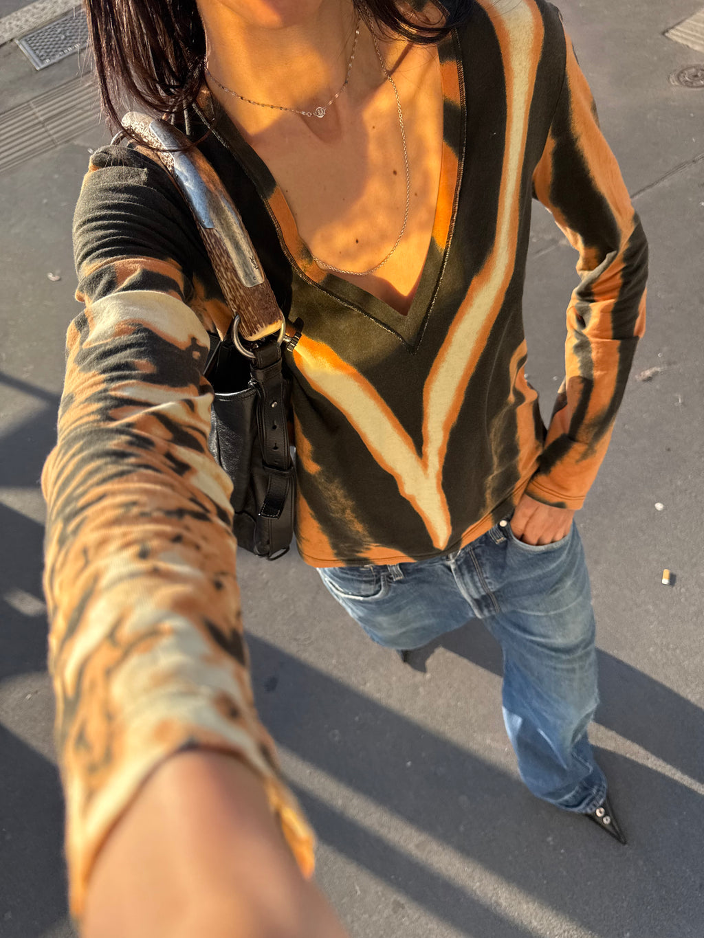 Just Cavalli lava shirt