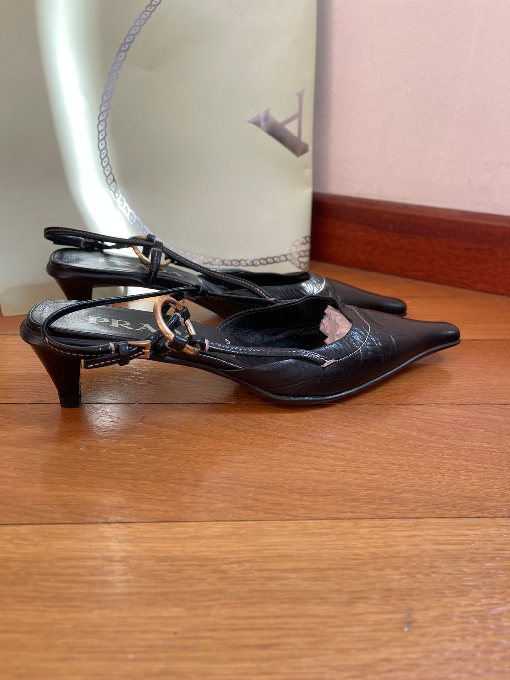Prada vintage slingback