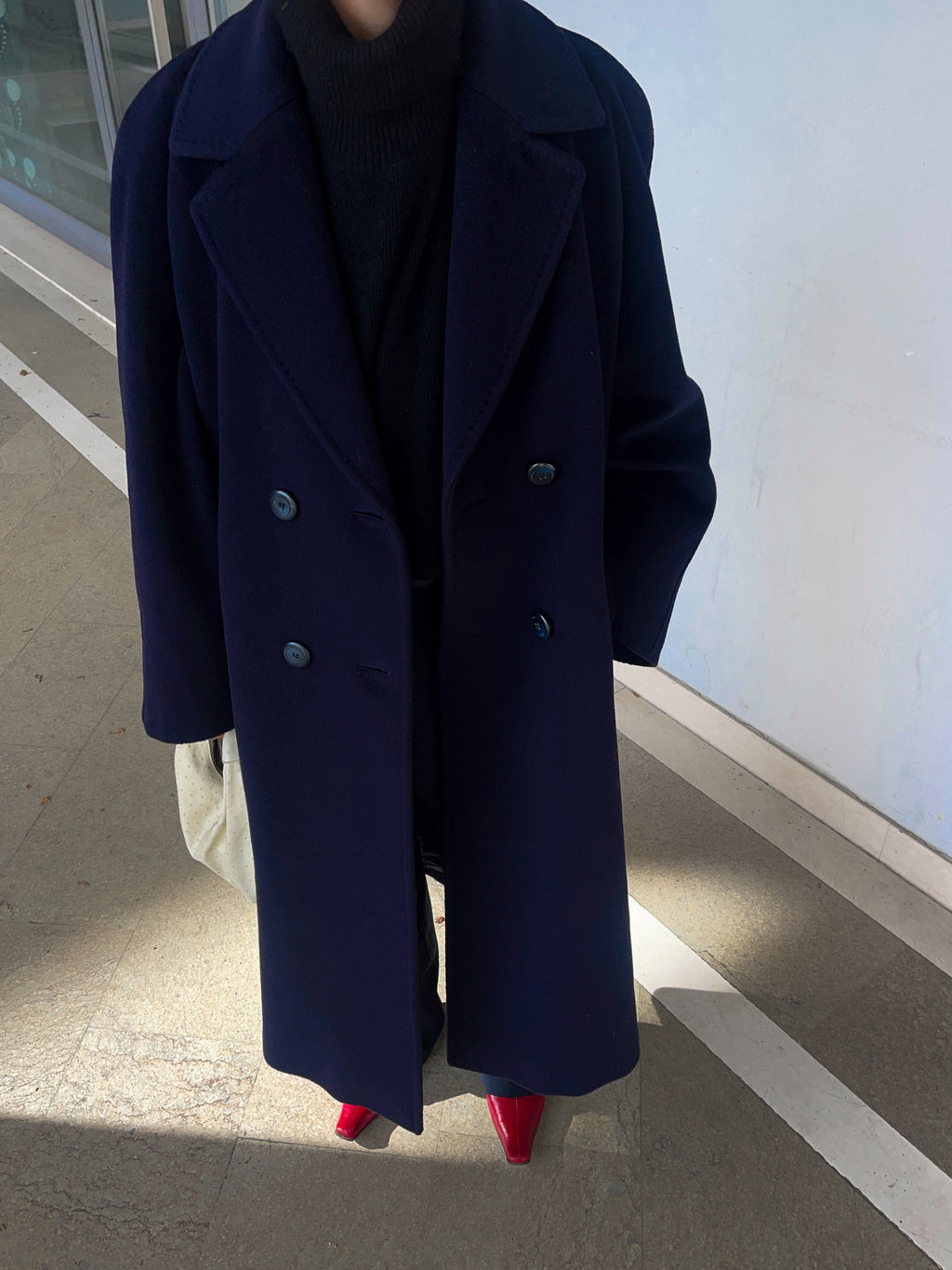 Blue perfect coat 🖤