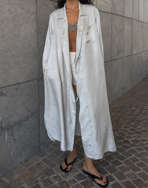 100 silk vestaglia
