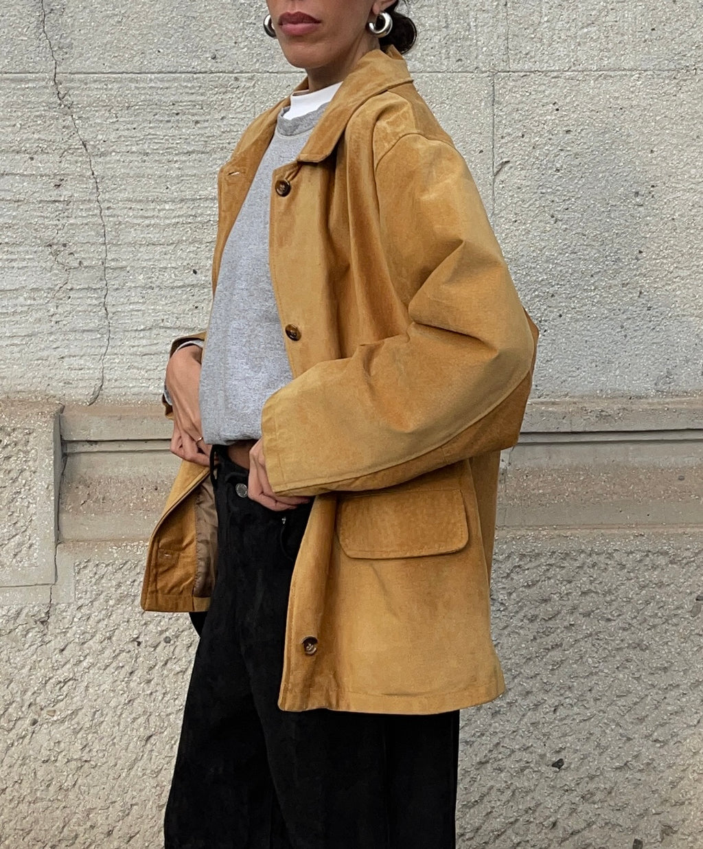 Camoscio jacket