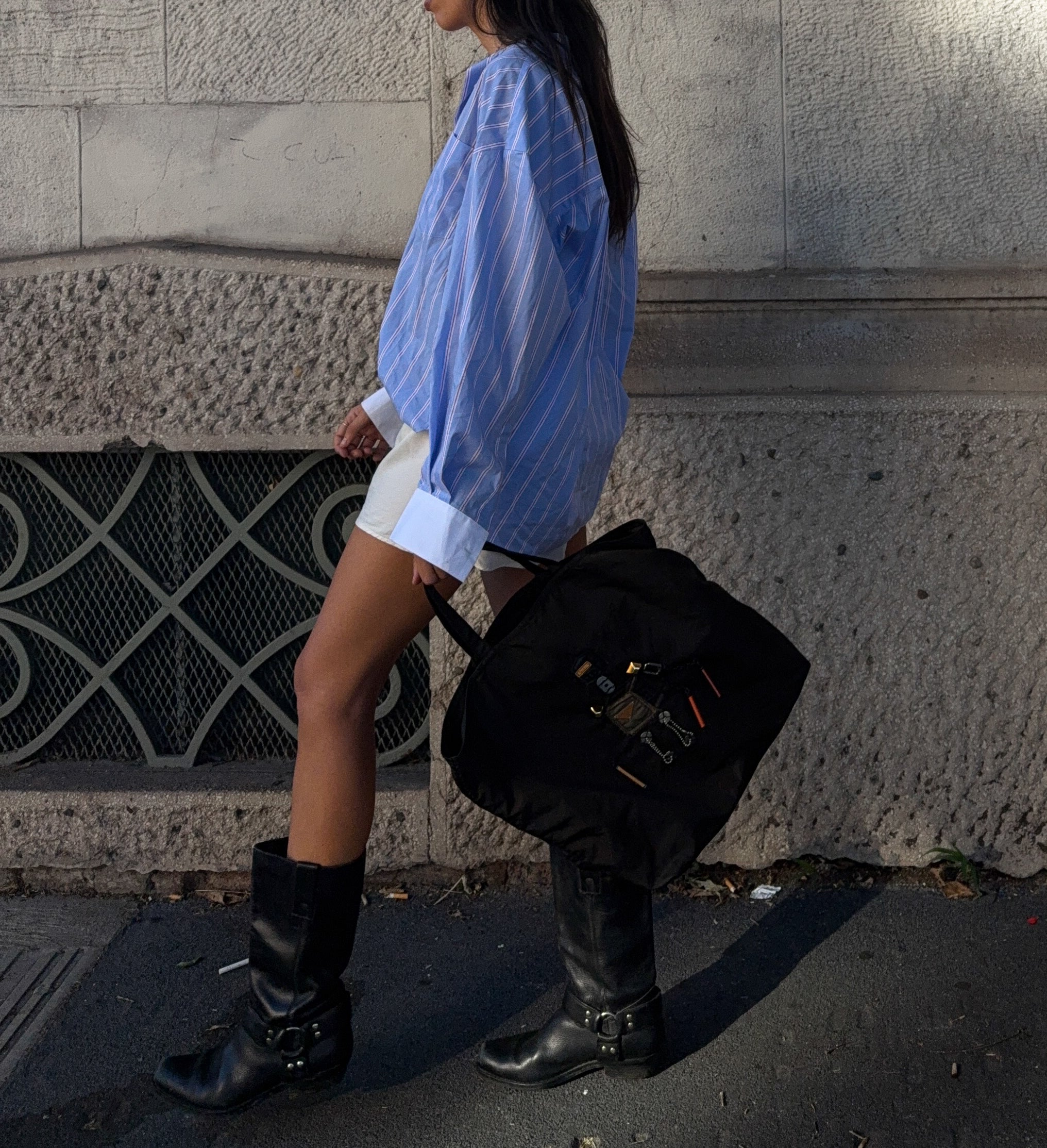 Prada robot 2005 tote bag