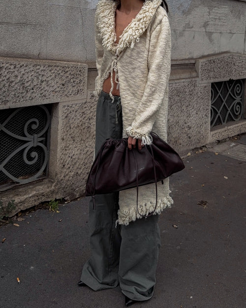 100 wool mocio cardigan