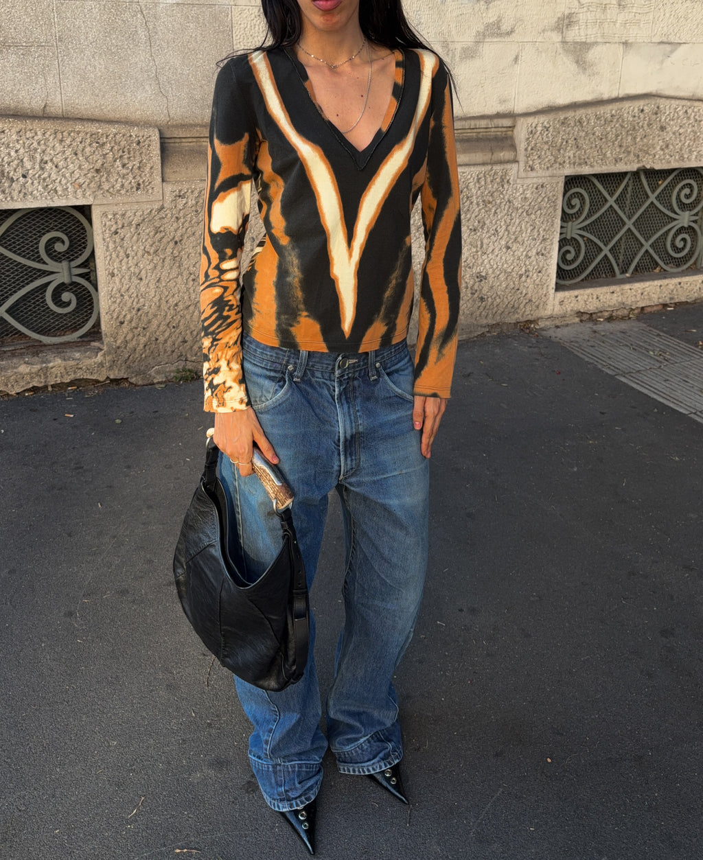 Just Cavalli lava shirt