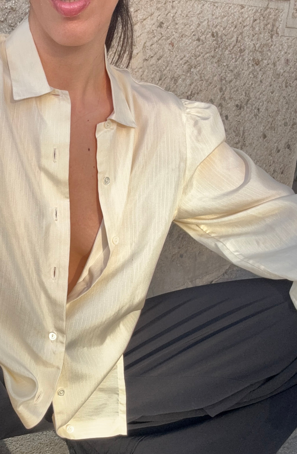 100 silk palloncino shirt