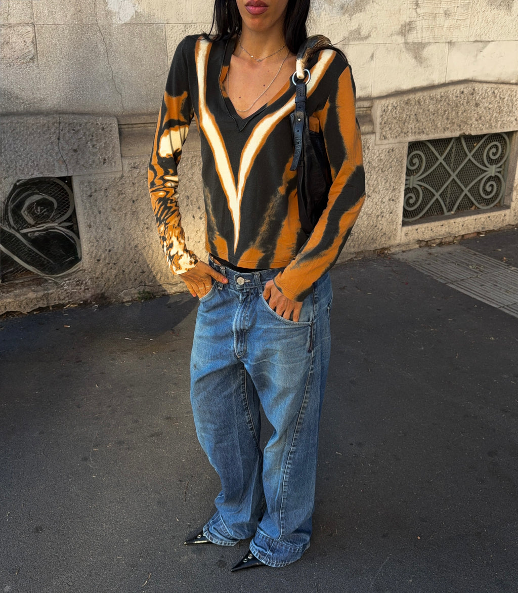 Just Cavalli lava shirt