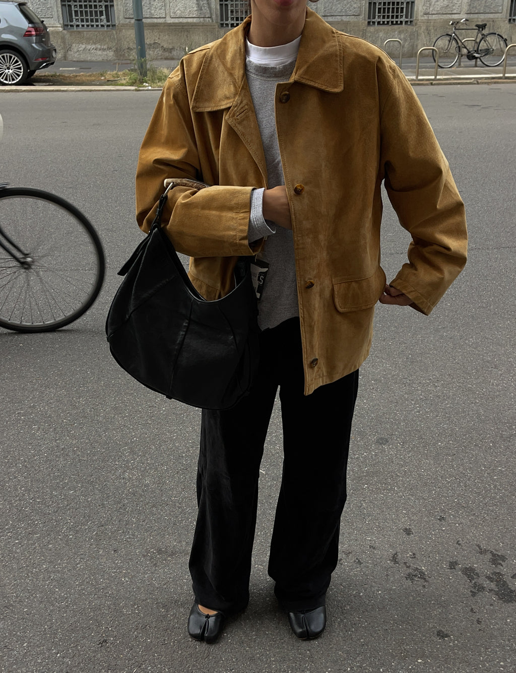 Camoscio jacket