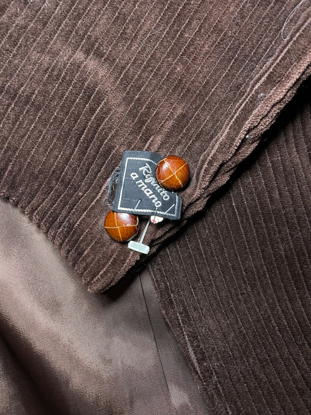 Chocolate Velvet suit