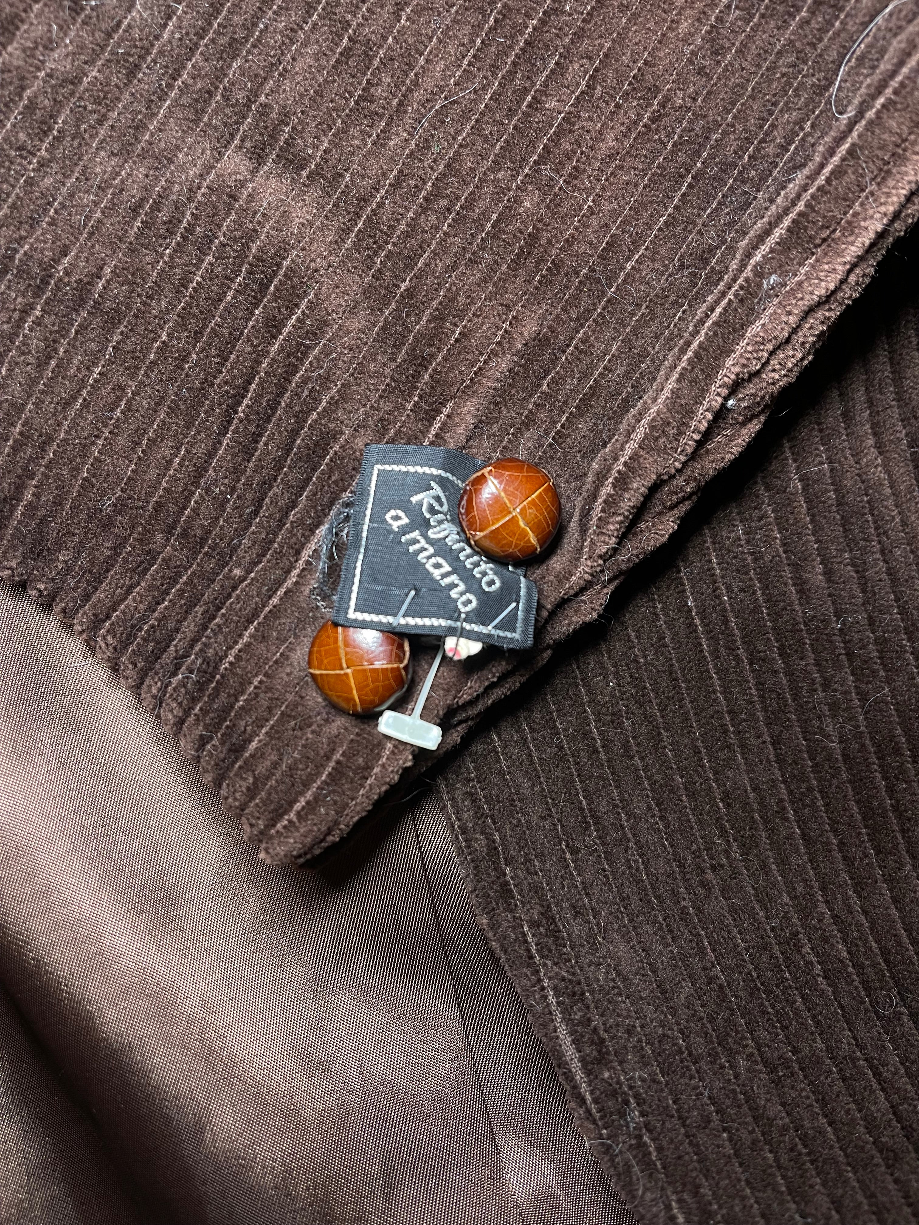 Chocolate Velvet suit