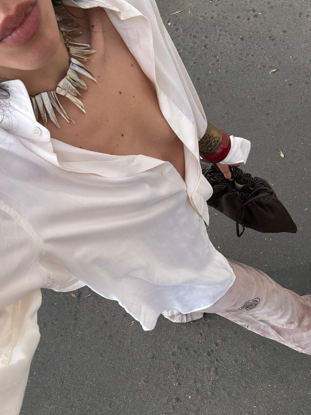 100 silk man shirt