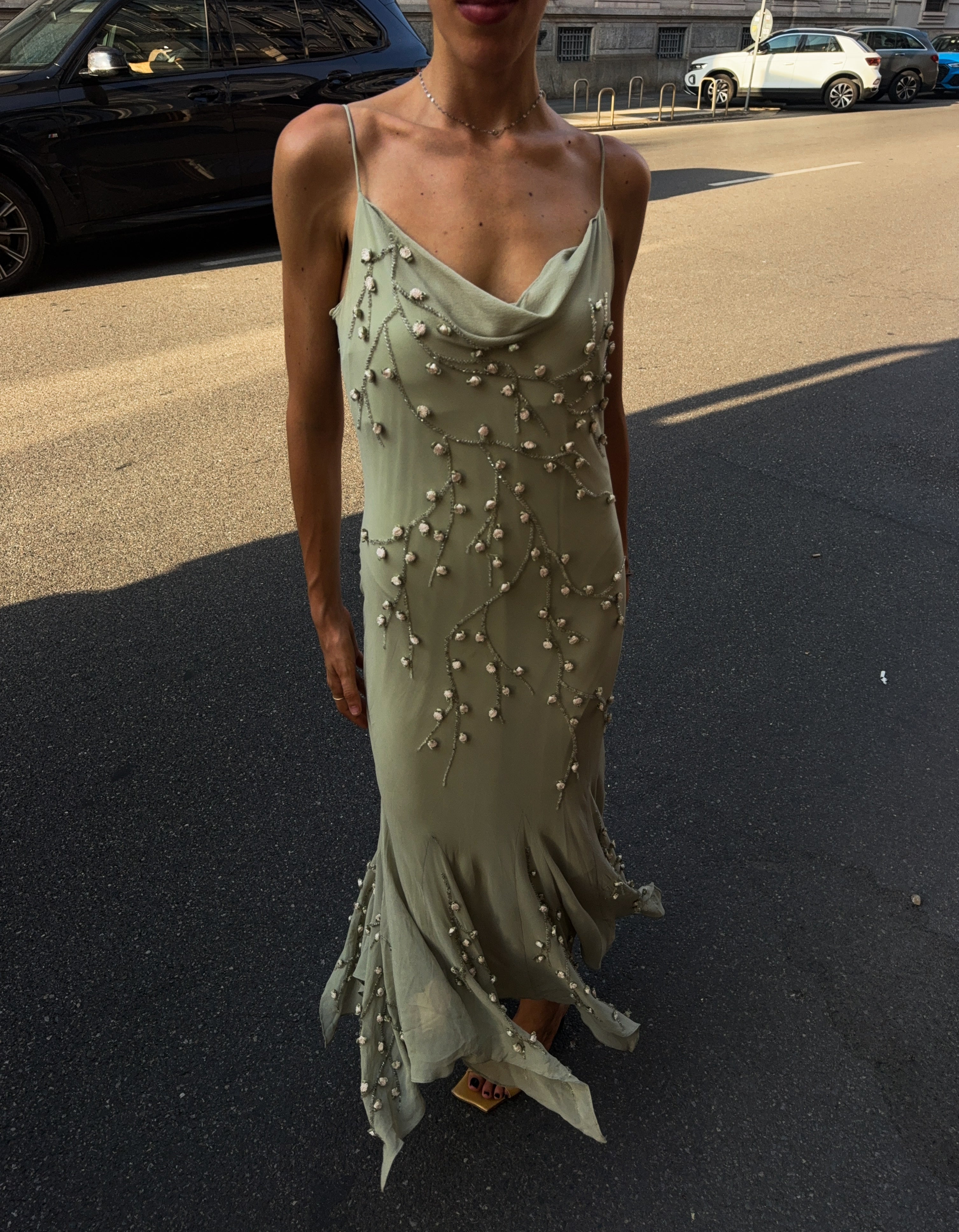 90s salvia dress