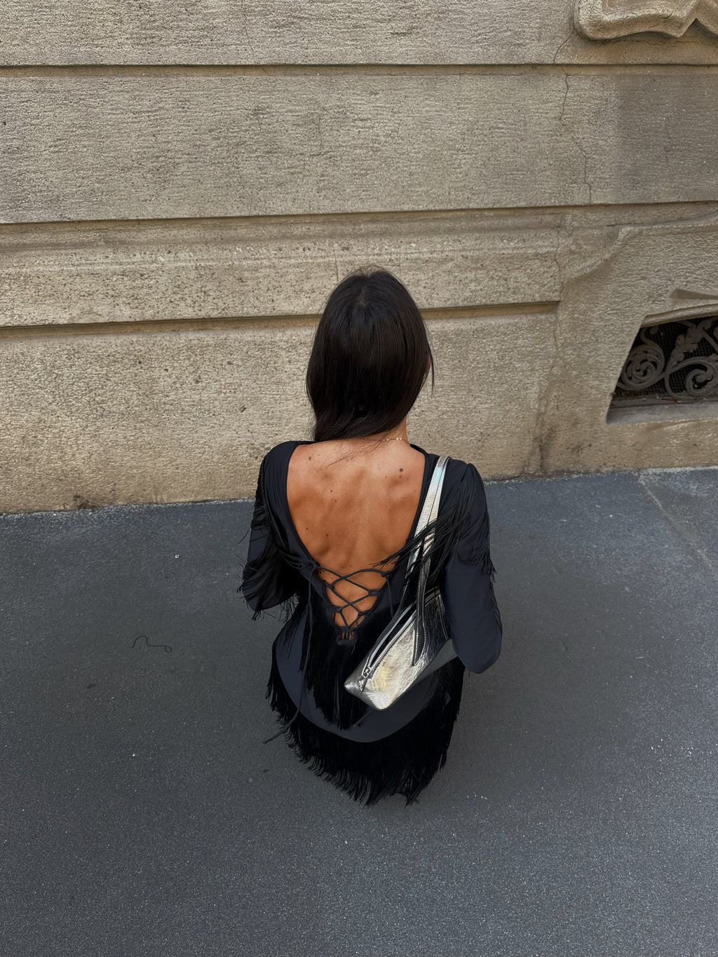 Fringed dress
