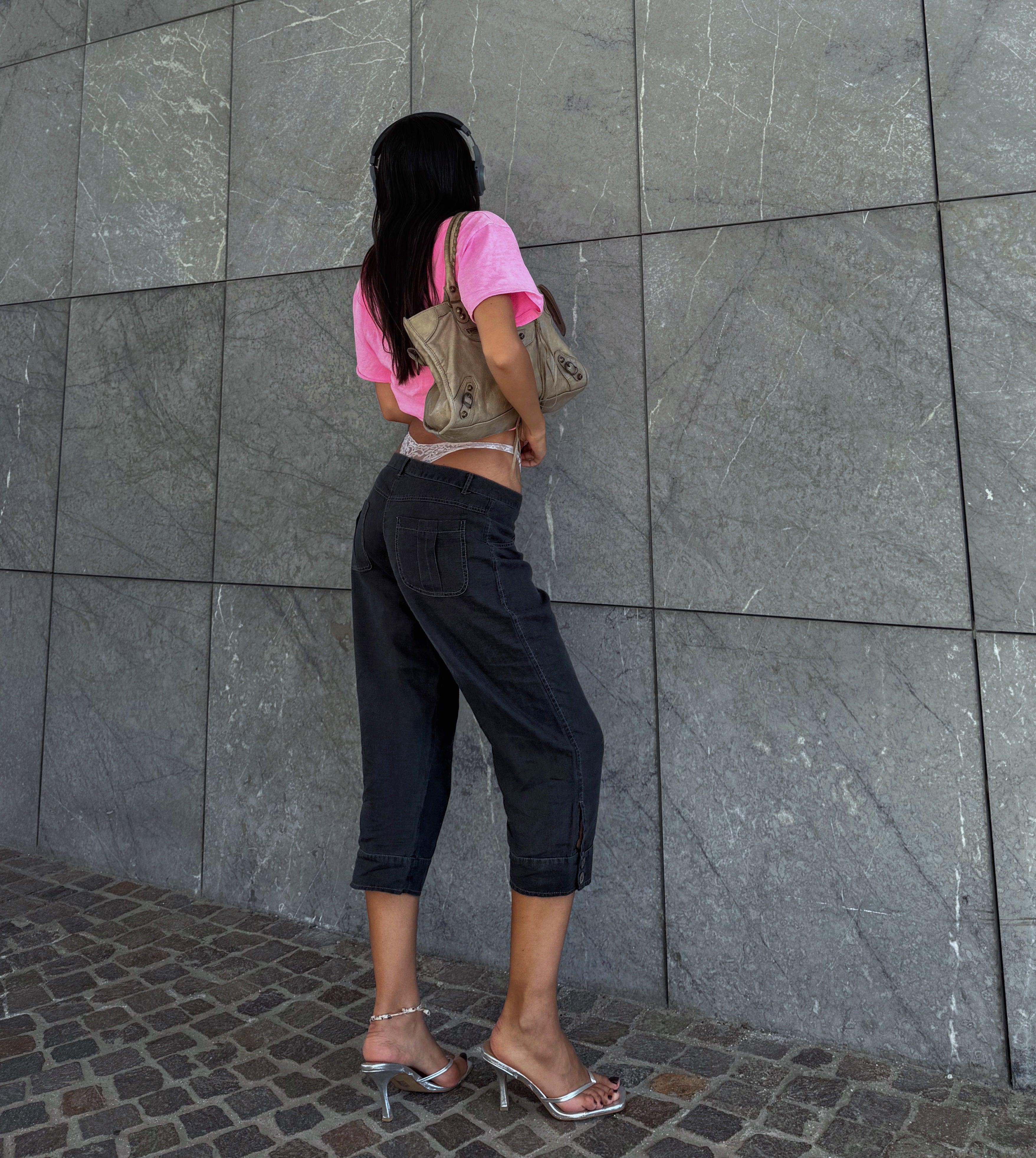 Linen Capri pants