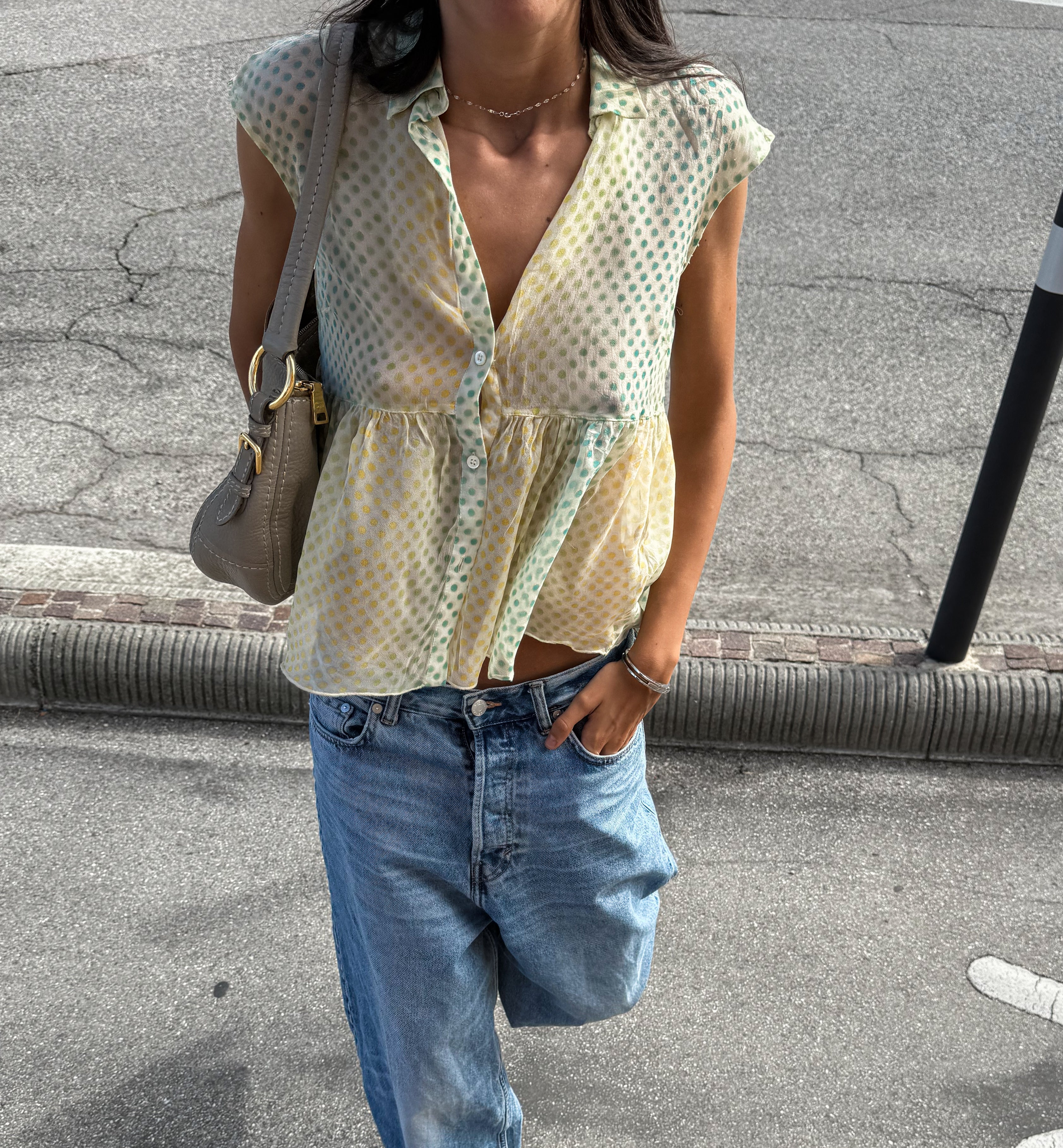 Ermanno Scervino silk top