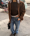 Suede jacket