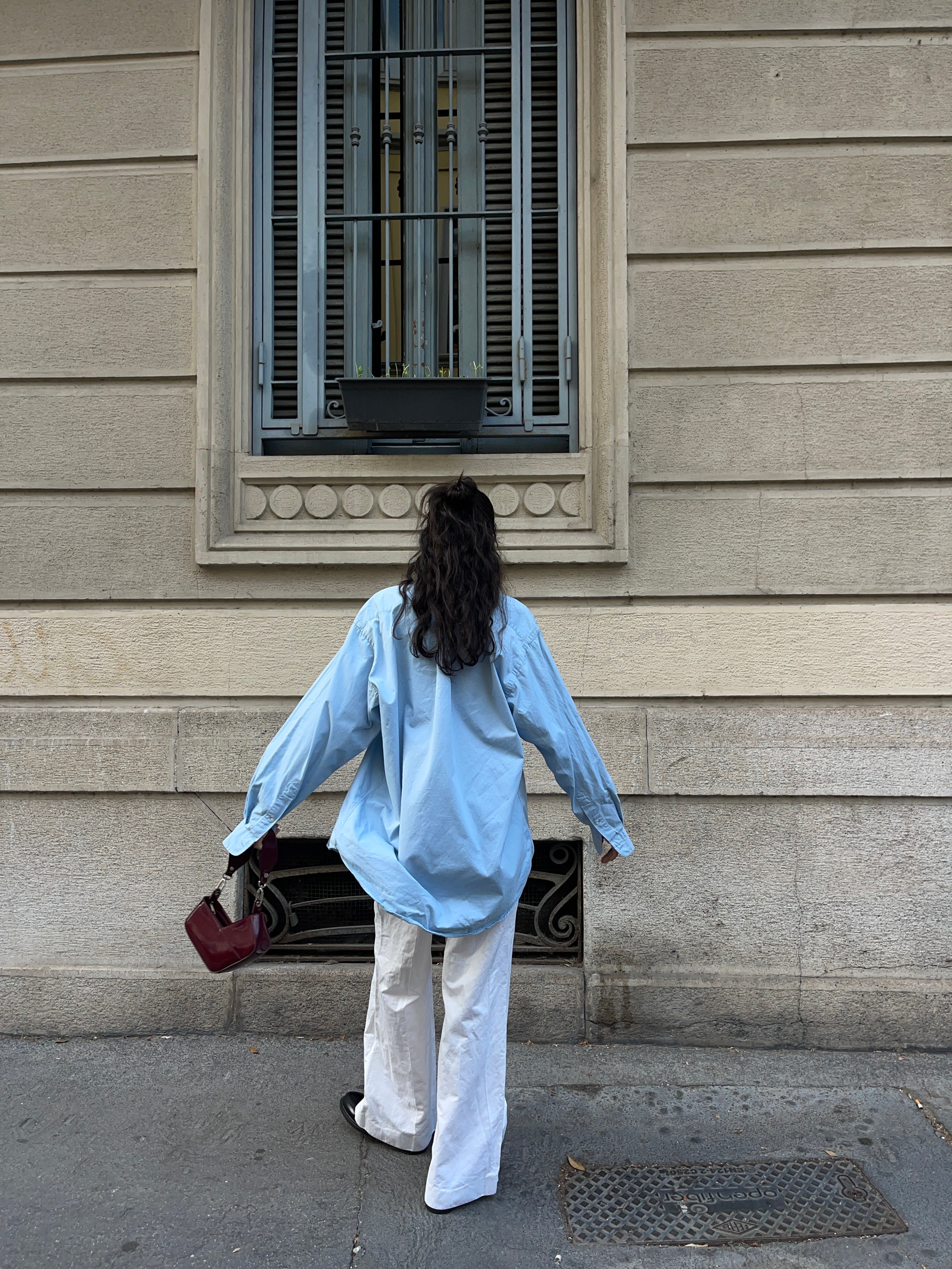 Ralph light blue shirt