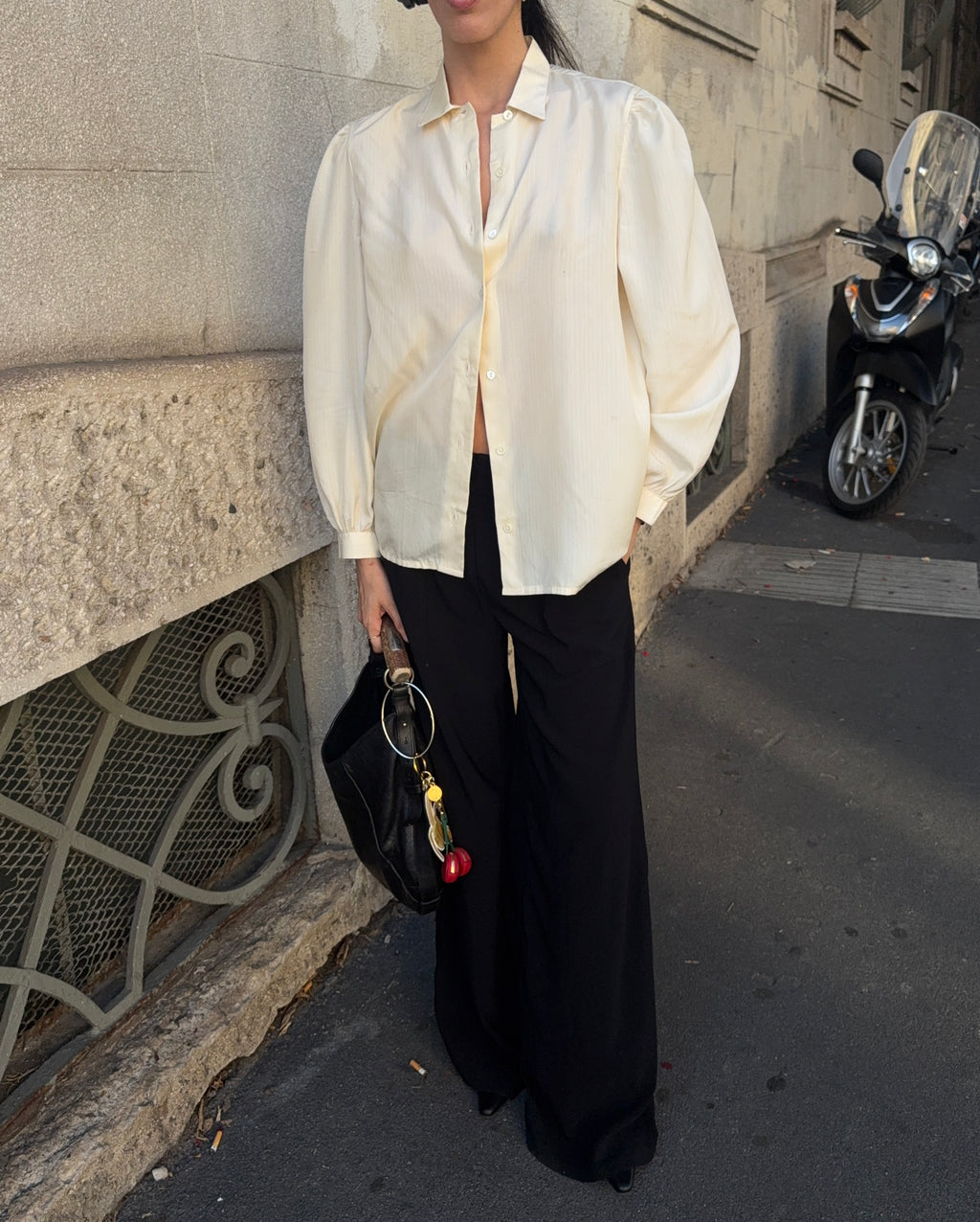 100 silk palloncino shirt