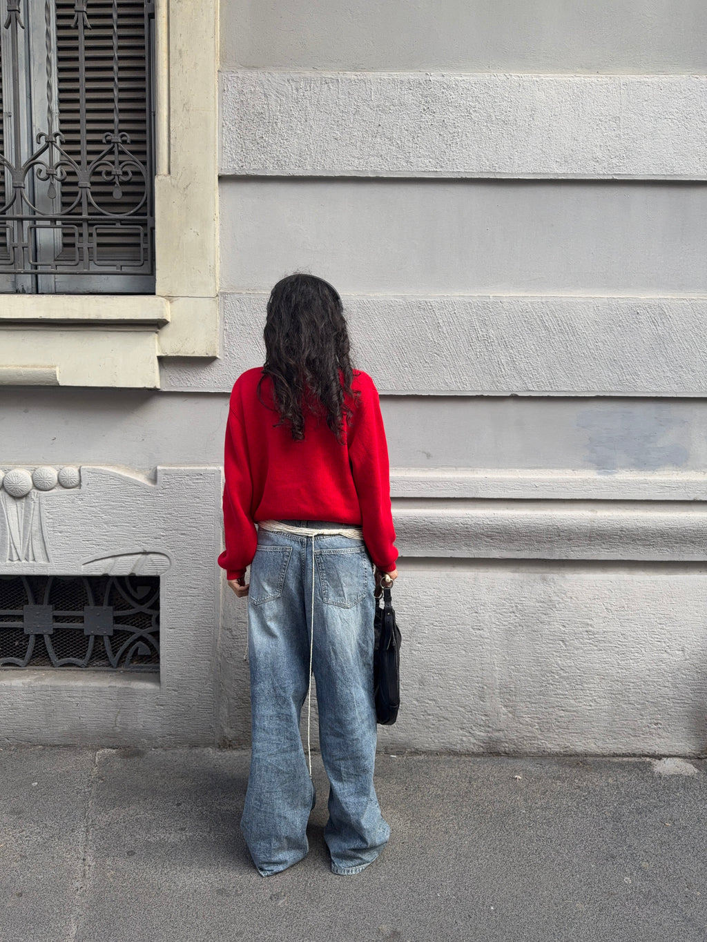 cardigan rosso 100% cotton