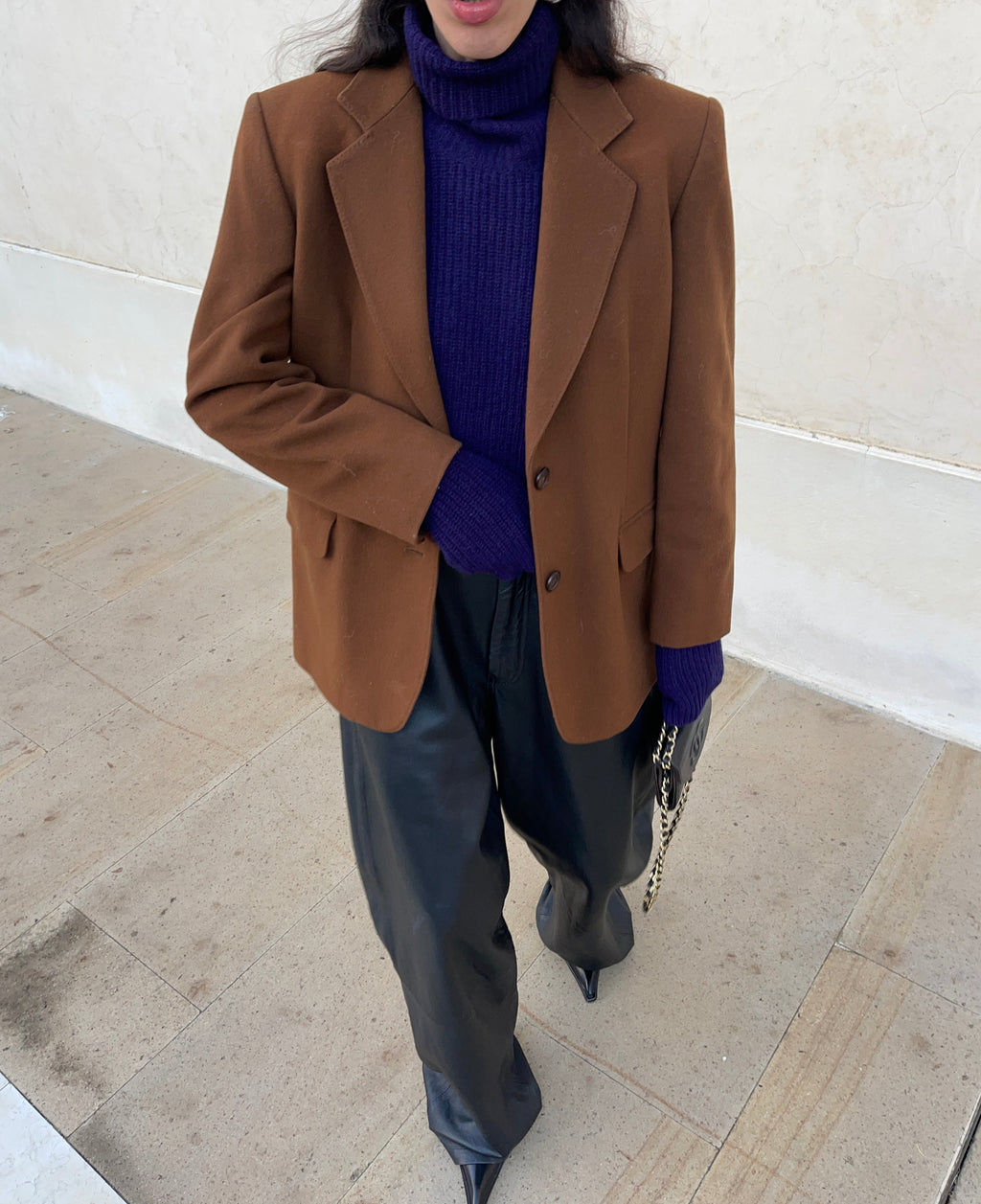 Tobacco blazer