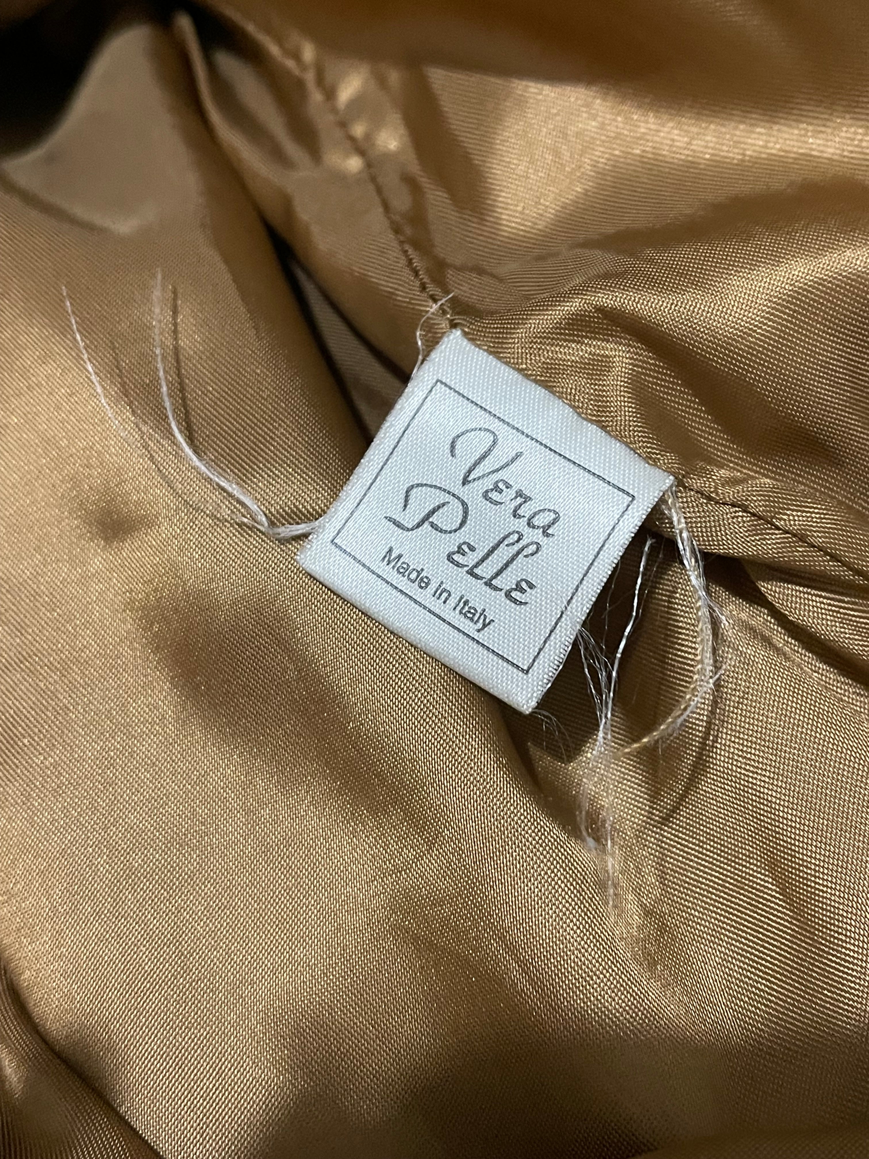 Suede leather jacket