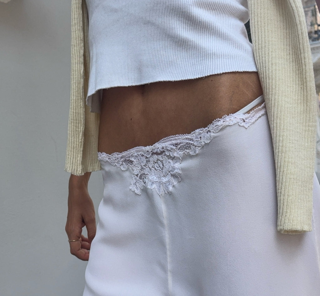 100% silk pants