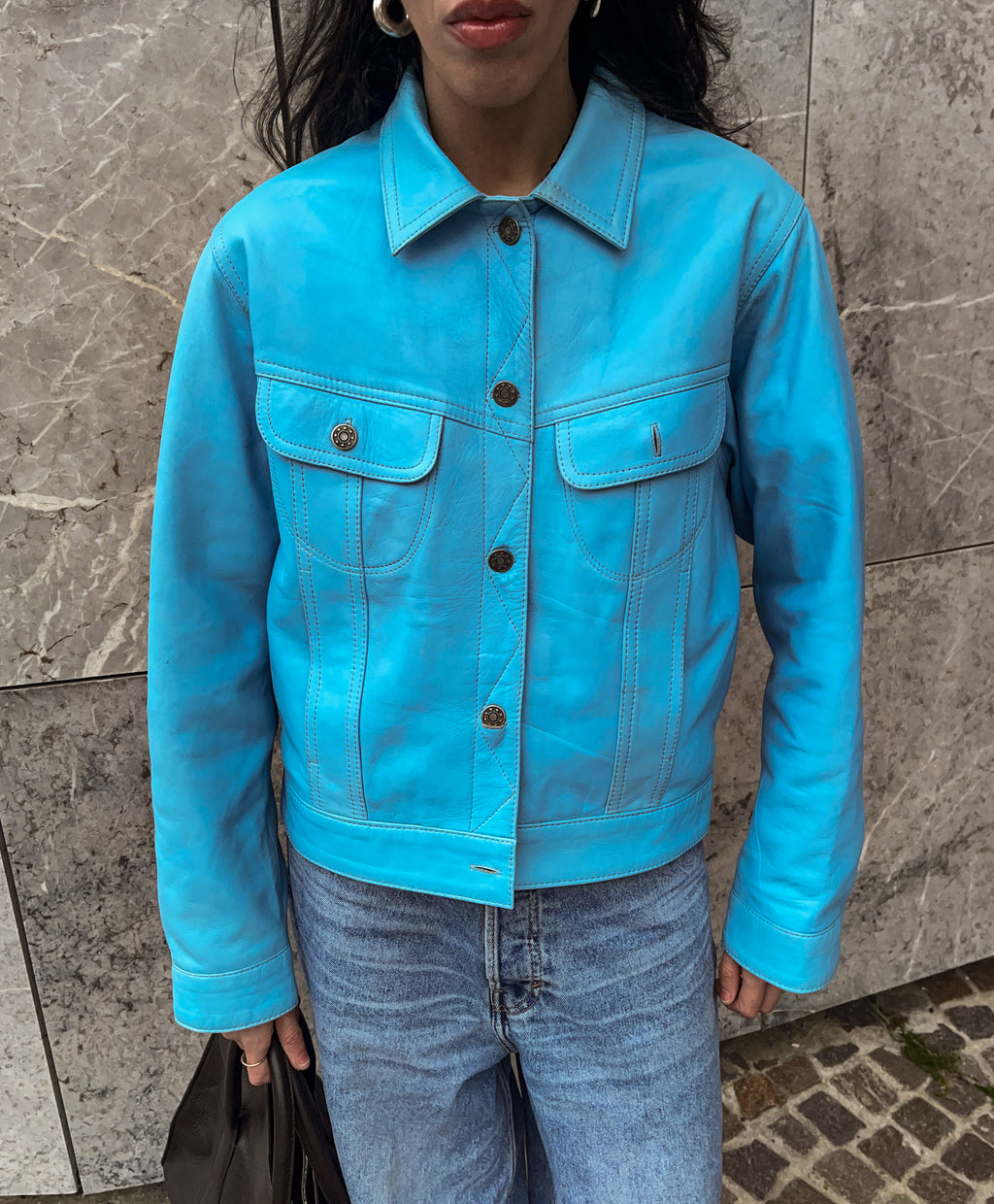 Celeste100 % leather jacket