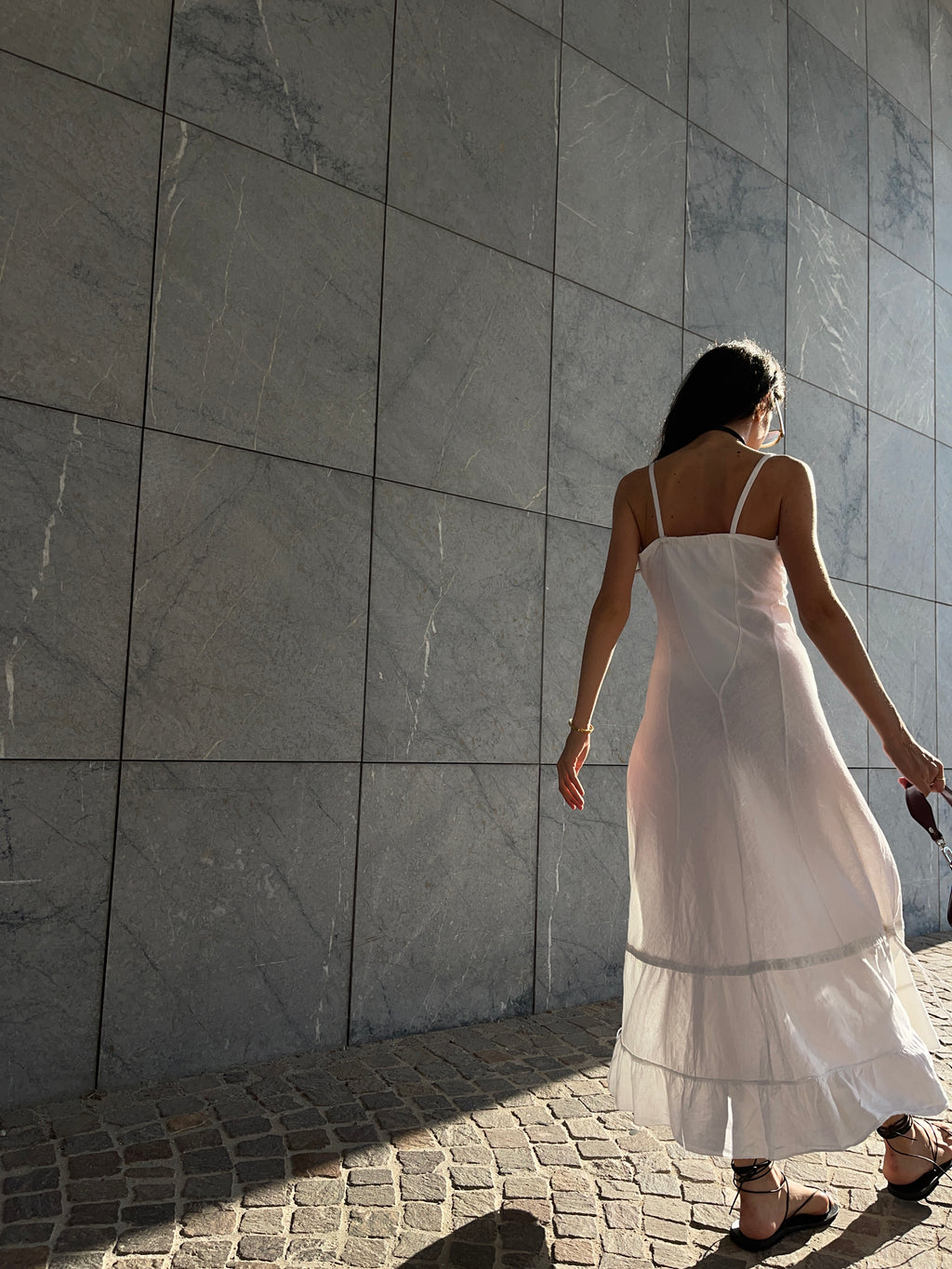 Last call white dress