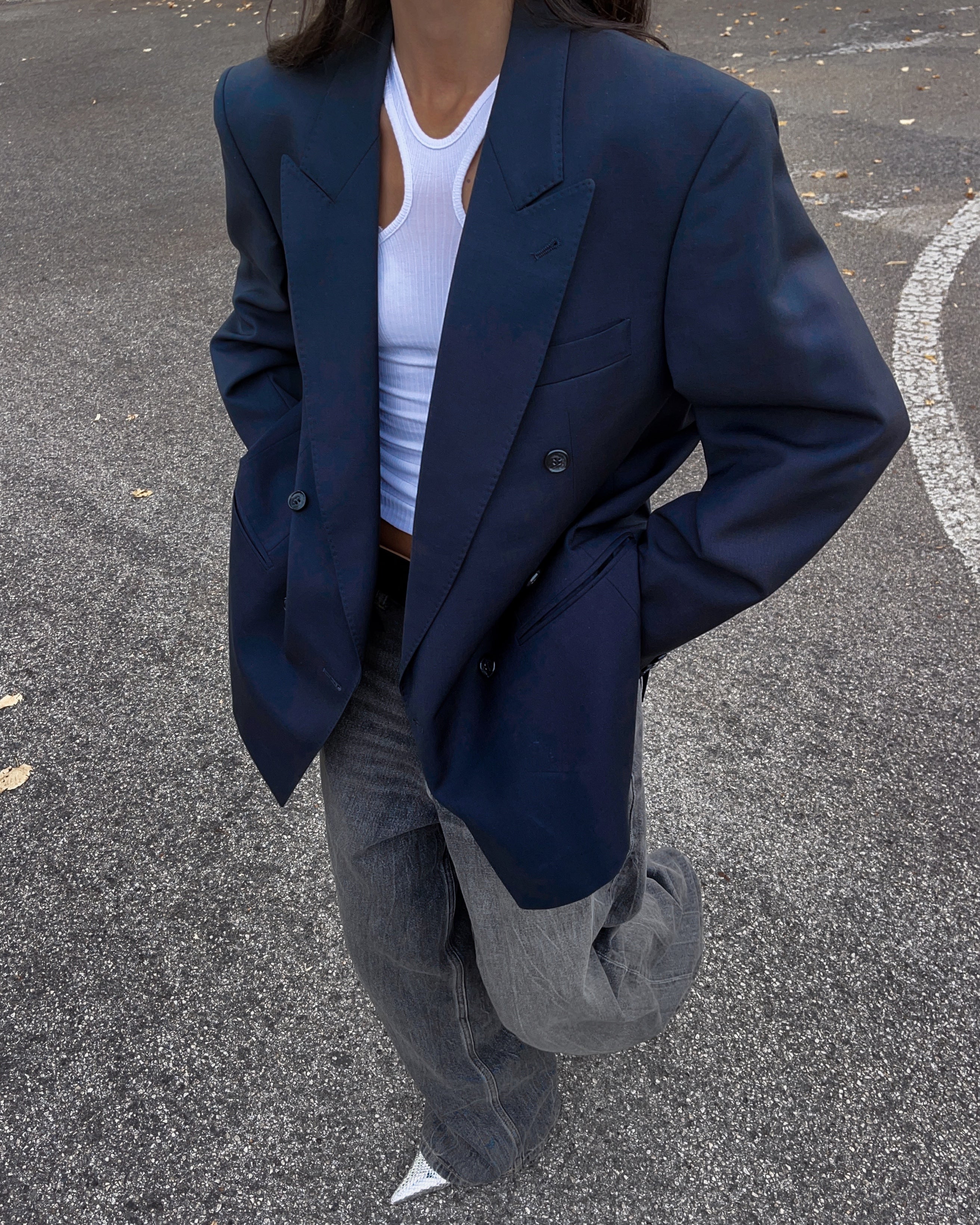Blue blazer