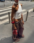 100% linen trousers
