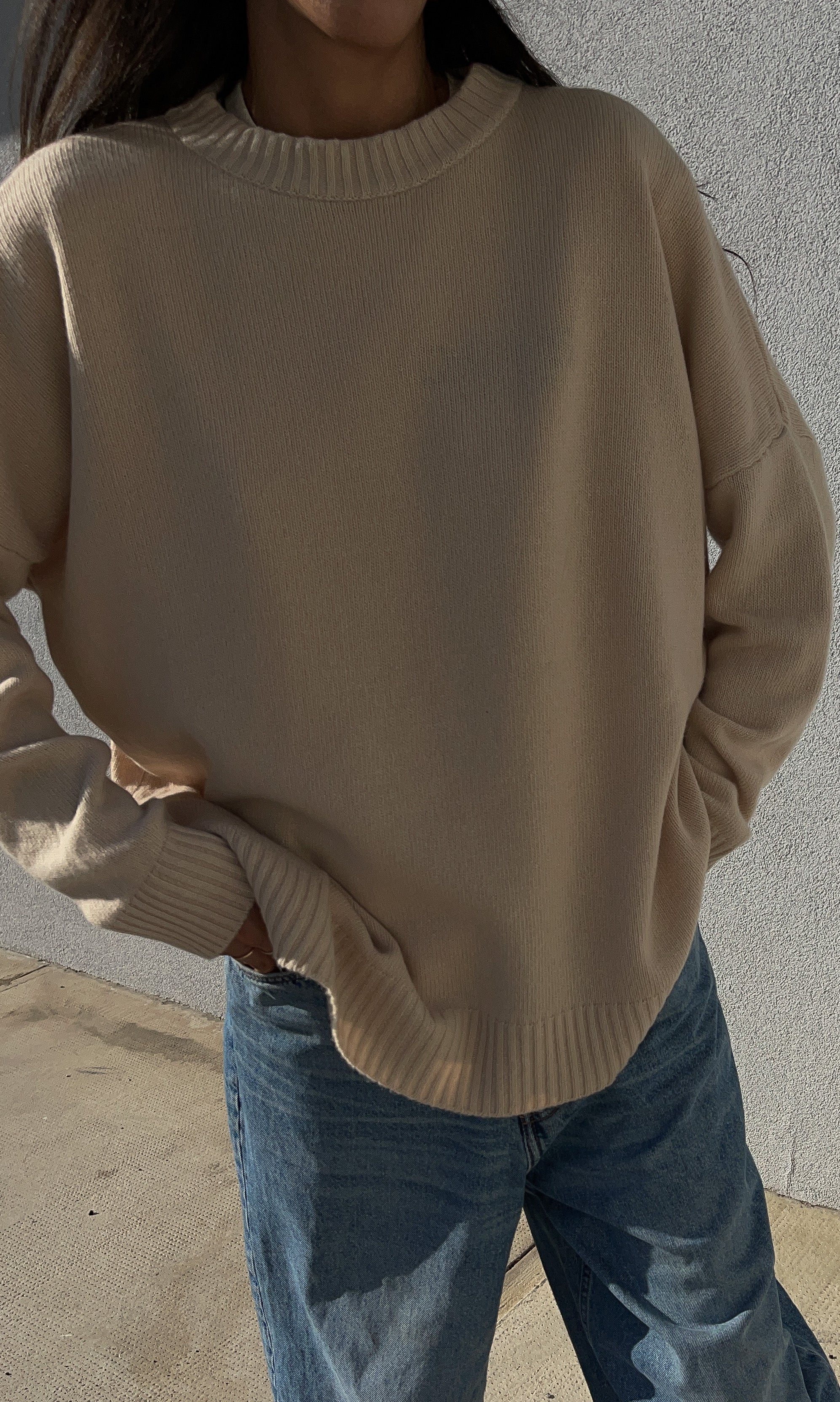 Wool jumper overone